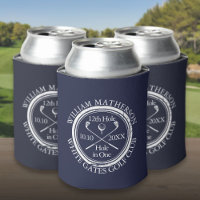 Golf Hole in One Custom Navy Blue