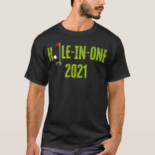 Golf Hole in One Golfer Sport Distressed Vintage G T-Shirt