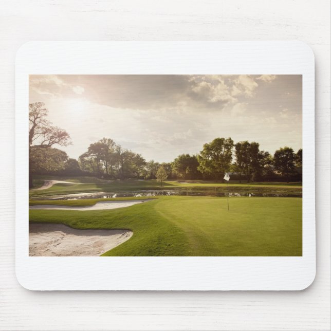 Golf hole mouse pad (Front)