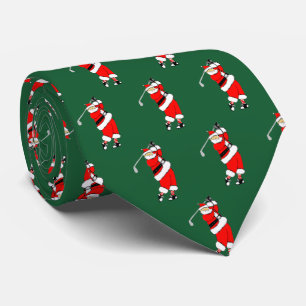 Golf Holiday Gift Tie