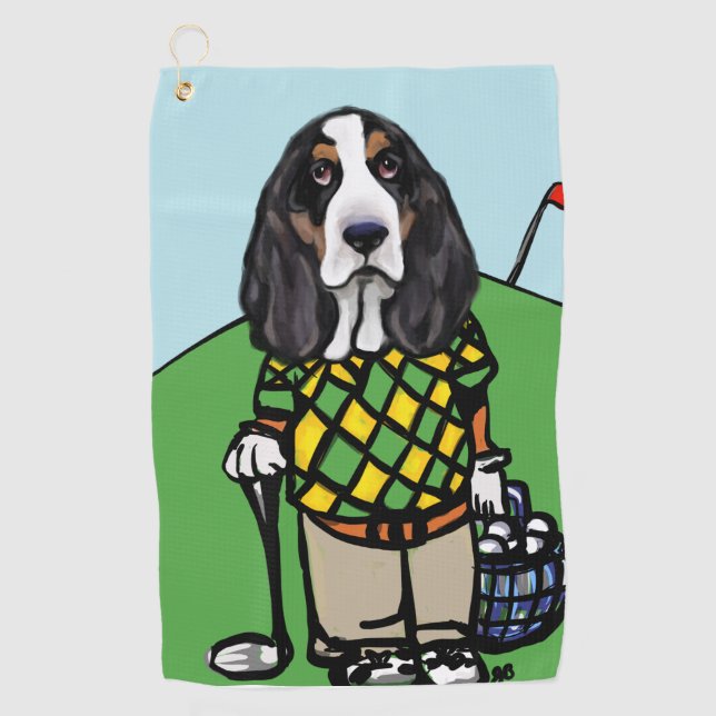 GOLF HOUND TOWEL (Front)