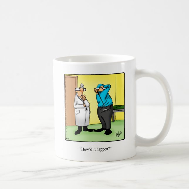 Golf Humour Mug "Spectickles" (Right)