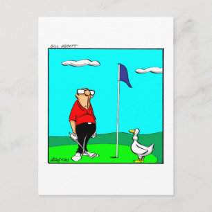 Golf Humour Postcard