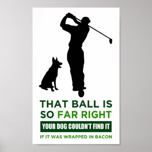Golf Humour Print