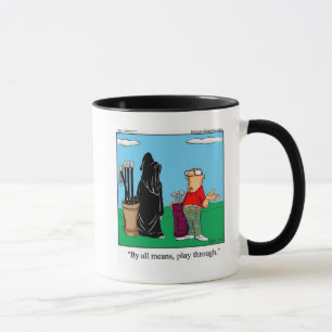 Golf Humour Ringer Coffee  Mug