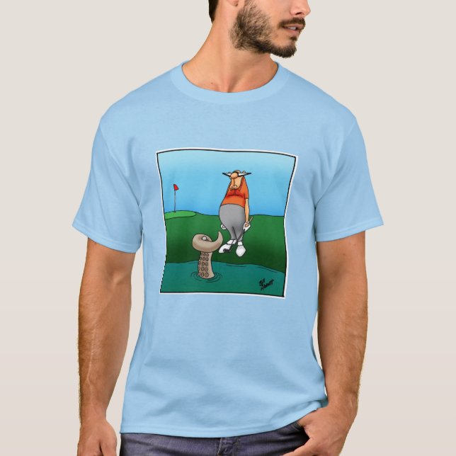 Golf Humour Tee Shirt (Front)