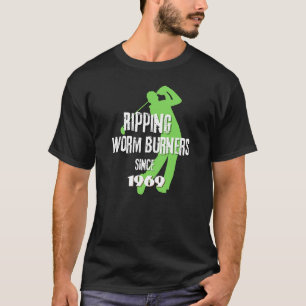 Golf Humour - Worm Burners - T-Shirt