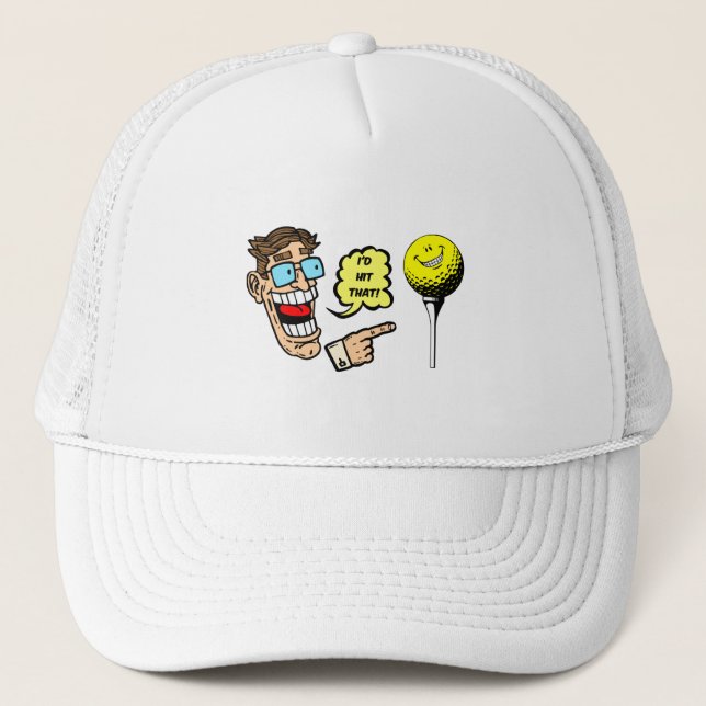 Golf I'd hit that Trucker Hat (Front)