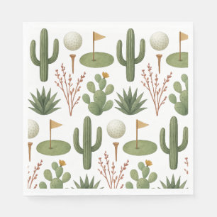 Golf in Arizona Napkin