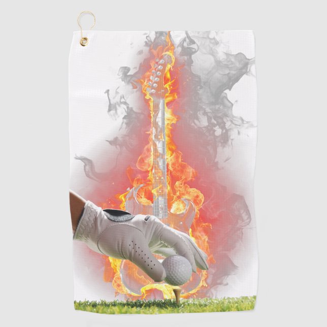 Golf in Comfort and Style with Custom Towels (Front)