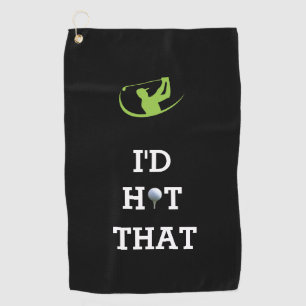 Golf in Comfort with Personalised Towels