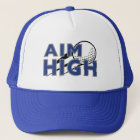 Golf Infusion "AIM HIGH" Golf Trucker Hat