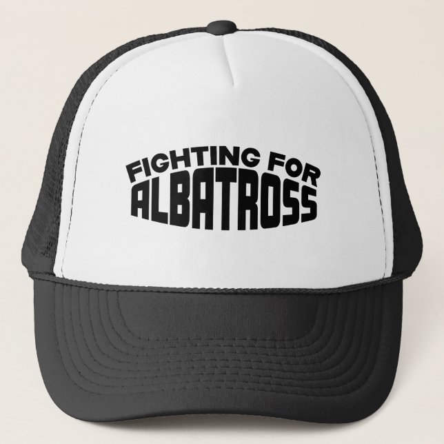 Golf Infusion "Fighting For Albatross" Trucker Hat (Front)