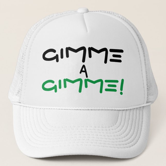 Golf Infusion GIMME A GIMME Trucker Hat (Front)