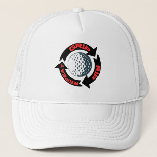 Golf Infusion "GRIP RIP REPEAT" Golfer Golf  Trucker Hat