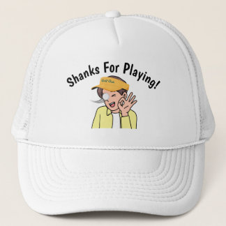 Golf Infusion "Shanks For Playing!" Golfer's Trucker Hat
