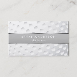 Golf Instructor Business Card