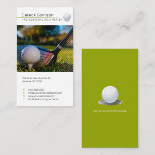 Golf Instructor   Professional Teacher Business Card