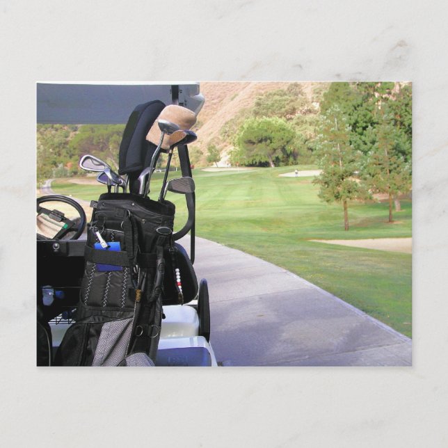 Golf Invitation Postcard (Front)