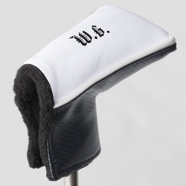 Golf Iron Head Cover - You Personalise (3/4 Front)