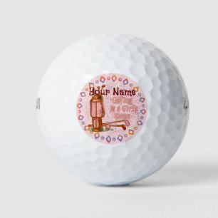 Golf is a Girls Game Balls