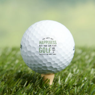 Golf is Happiness Funny Golf Lover Gifts Balls