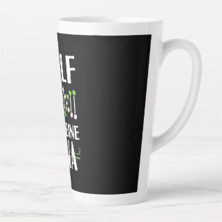 Golf It Is My DNA Latte Mug