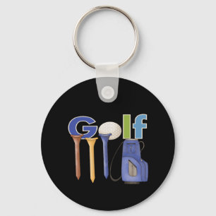 Golf Key Ring