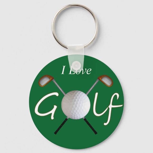 Golf Keychain (Customisable) (Front)
