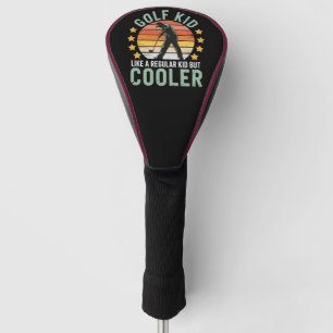 Golf Kids Funny Young Golfer & Golfing Lover Gift Head Cover