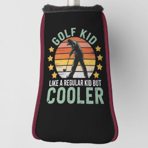Golf Kids Funny Young Golfer & Golfing Lover Gift  Head Cover