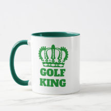 Golf King Mug - Perfect Golf Gift for Dad