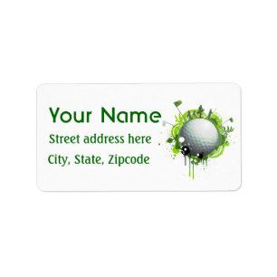 Golf Label
