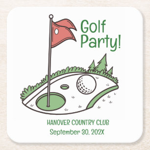 Golf League Party Coaster