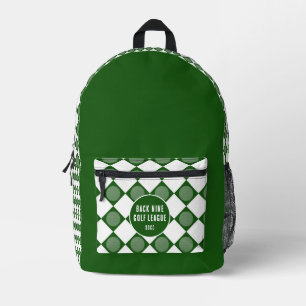 Golf League Pride: Personalized Golf Club Backpack