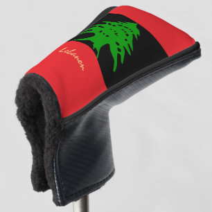 Golf Lebanon & Lebanese Flag RE /Golf Clubs Covers
