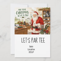 Golf Let’s Par tee Christmas party for Golfer