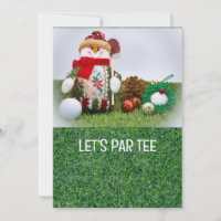 Golf Let’s Par tee for Christmas