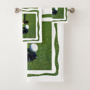 Golf Lets Make Par, Bath Towel Set