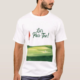 Golf Let's Par Tee on golf course