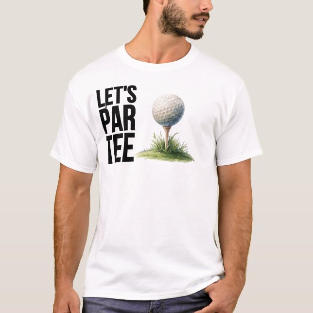 Golf Let's Par Tee on golf course (Front)