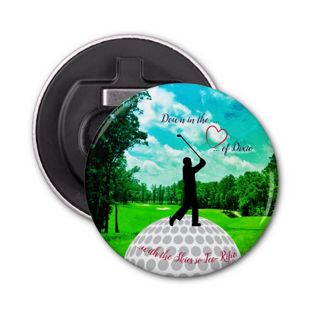 Golf Life Alabama Bottle Opener (Front)
