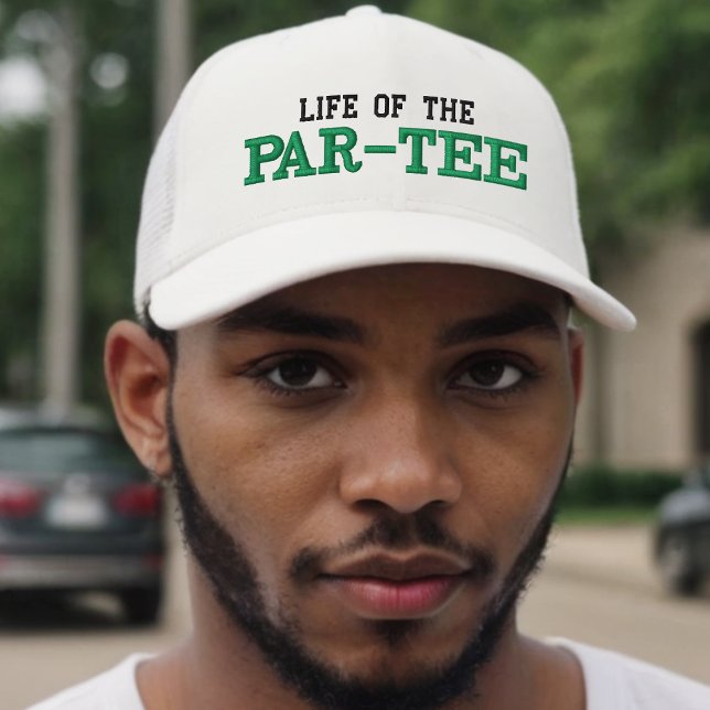 Golf Life of the Par Tee Monogram Initial Embroidered Hat (Golf Life of the Par Tee Monogram Initial Embroidered Baseball Cap
)