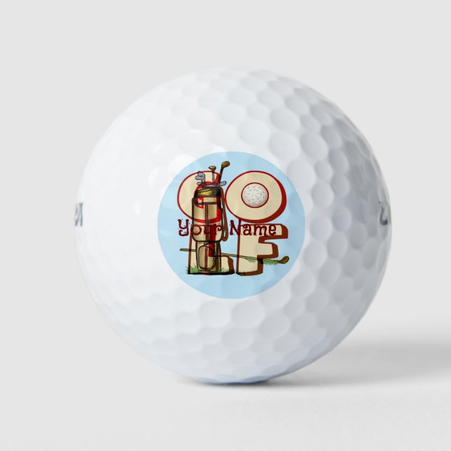 Golf Love  Balls (Front)