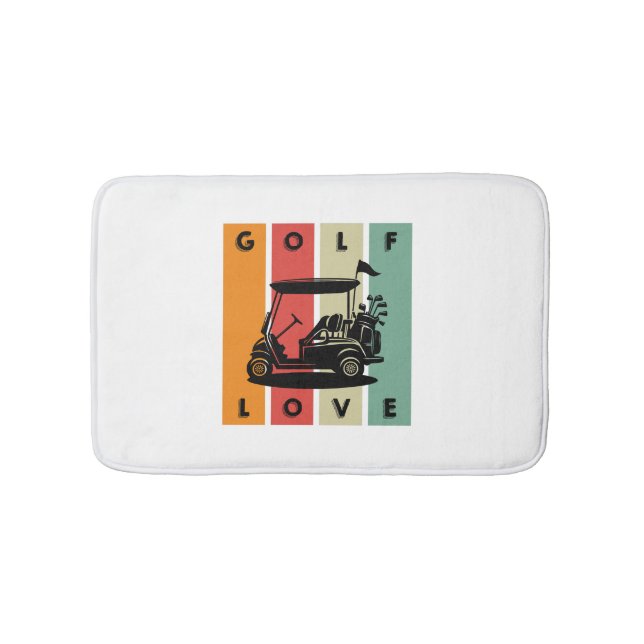 Golf-Love Bath Mat (Front)