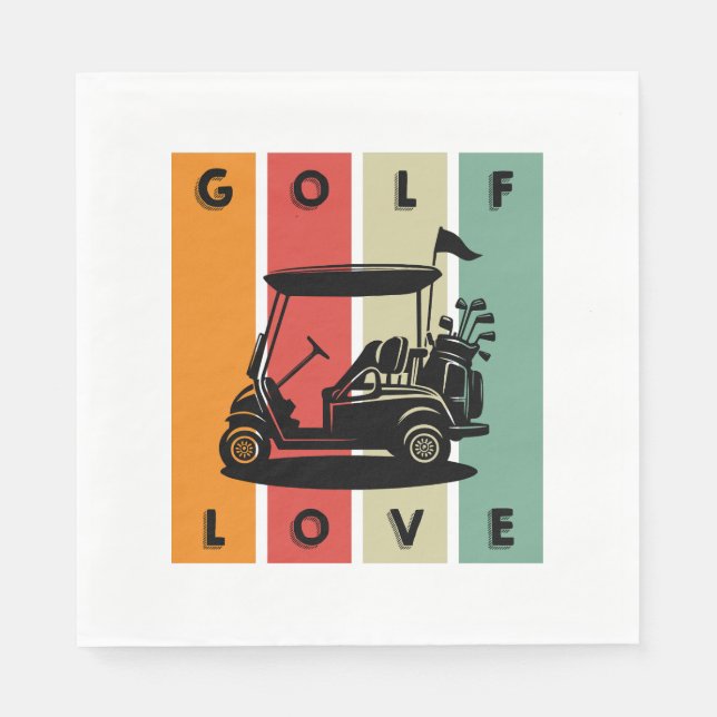 Golf-Love Napkin (Front)