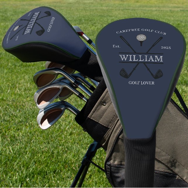 Golf Lover Club Name Golf Head Cover (Creator Uploaded)
