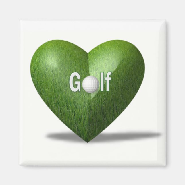 Golf Lover Design Magnet (Front)