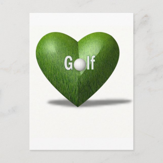 Golf Lover Design Postcard (Front)