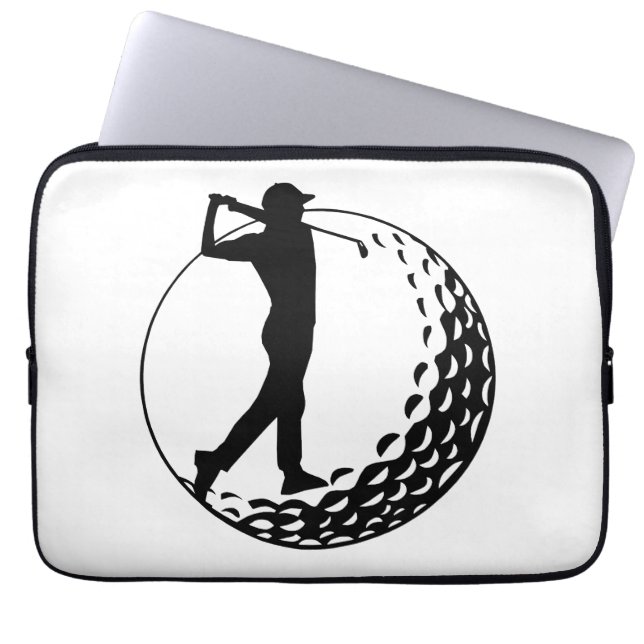 Golf Lover, Golfer  Laptop Sleeve (Front)